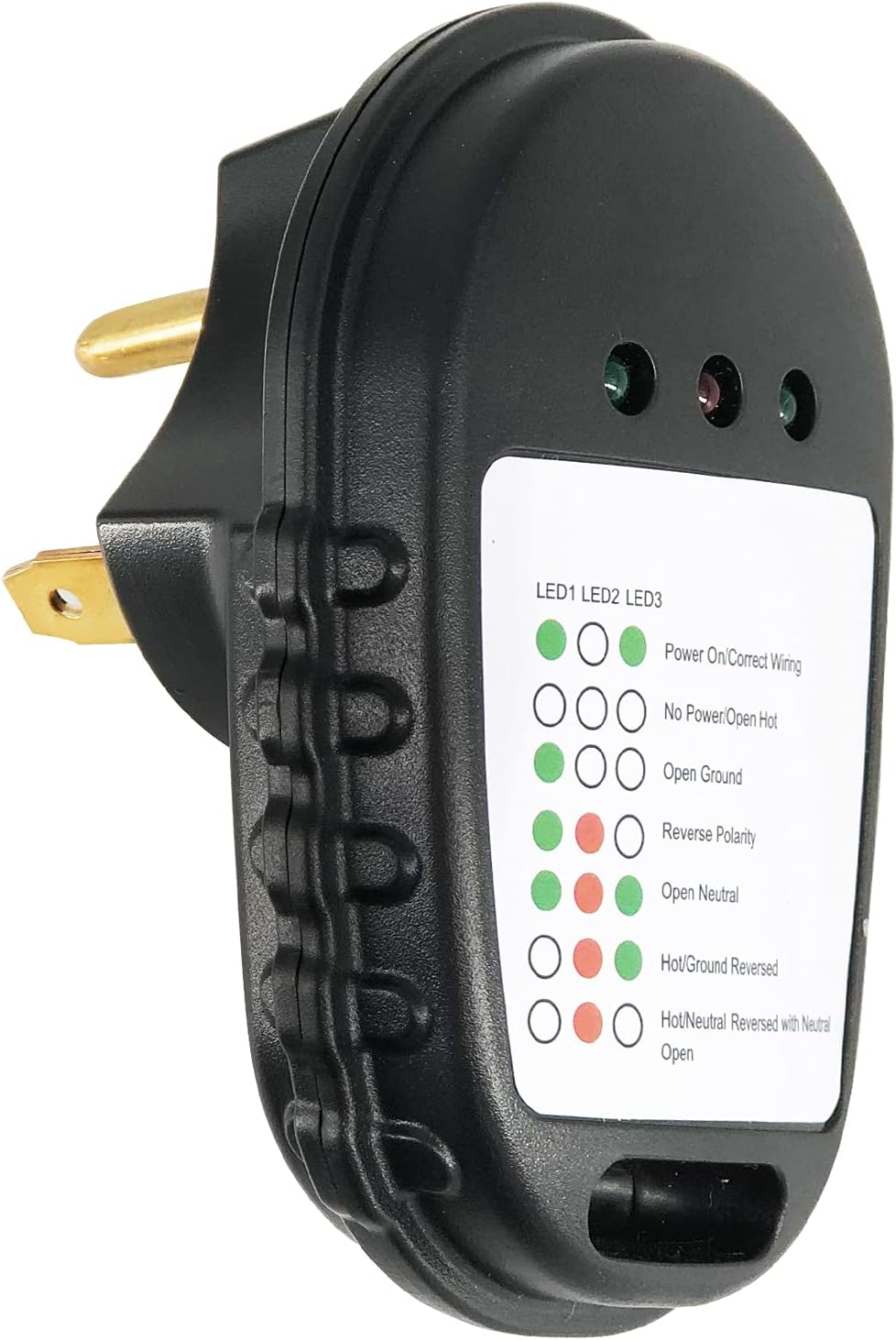 30 Amp RV Surge Protector with LED Indicator Light, Pack of 2 I8115