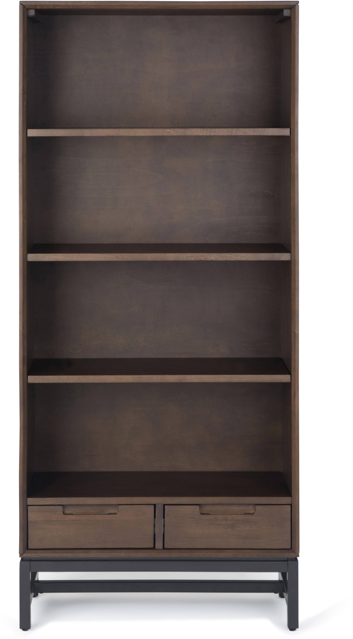 Walnut Brown Mid Century Bookcase J88449
