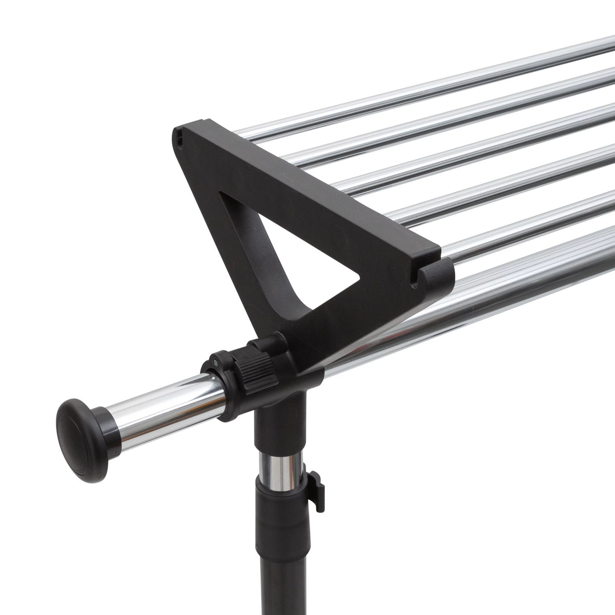Adjustable Garment Rack with Storage Shelves A501163