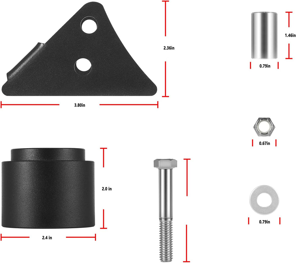 2.5'' Lift Kit UTV Front & Rear Suspension Pack of 2 S348626