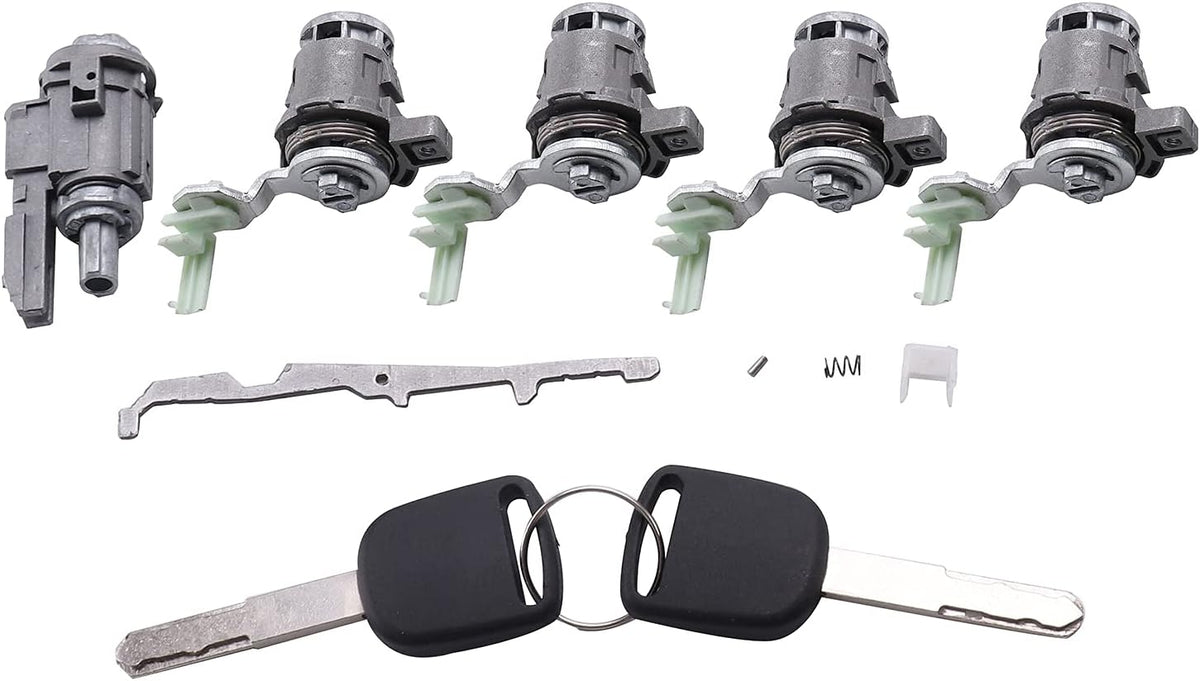 4PCS Door Lock Cylinder with Keys Ignition Switch Cylinder G70614