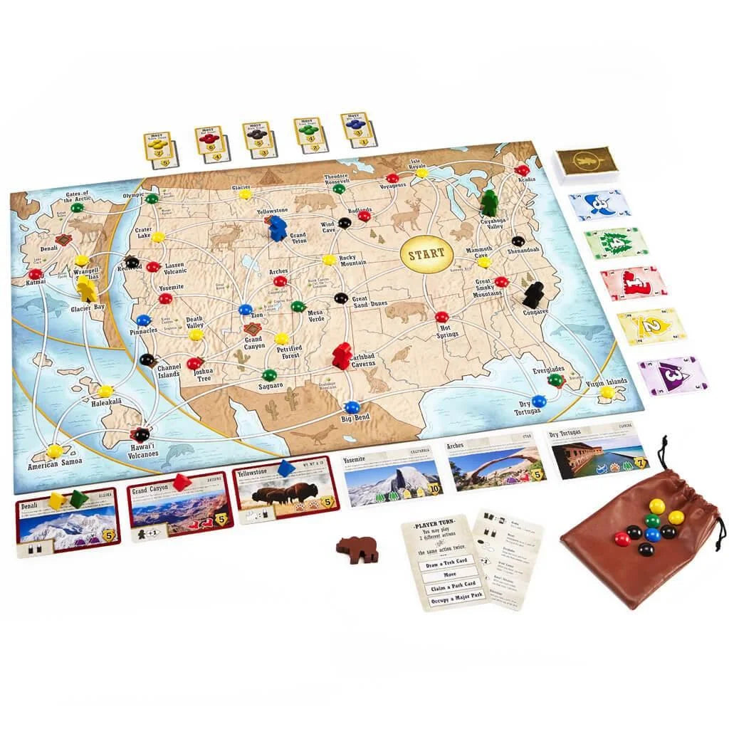 Trekking The National Parks: The Board Game (2nd Edition) R3006