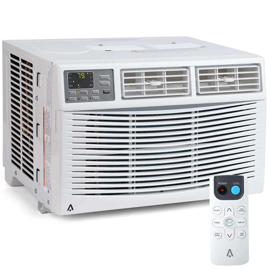8000 BTU White Window Air Conditioner X4524