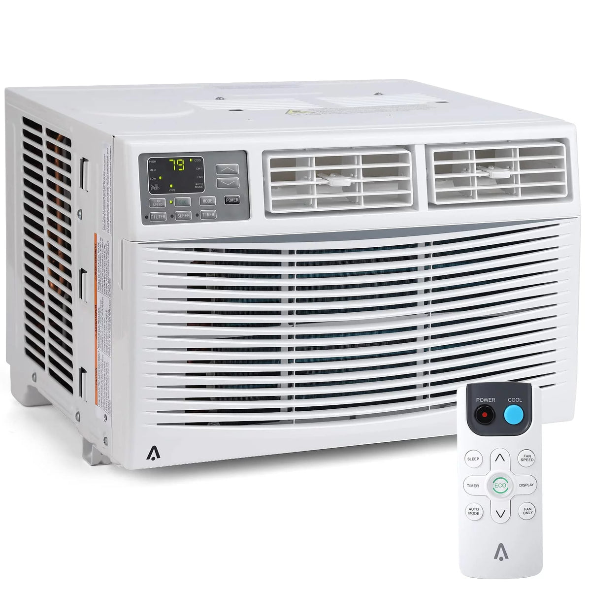 8000 BTU White Window Air Conditioner X4524