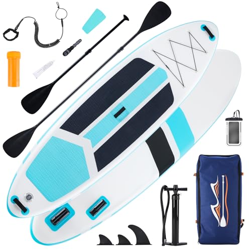 10.5'×33'' Inflatable Stand Up Paddle Board with Non-Slip Deck L471400