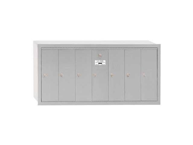 Aluminum Vertical Mailbox 7 Doors G369