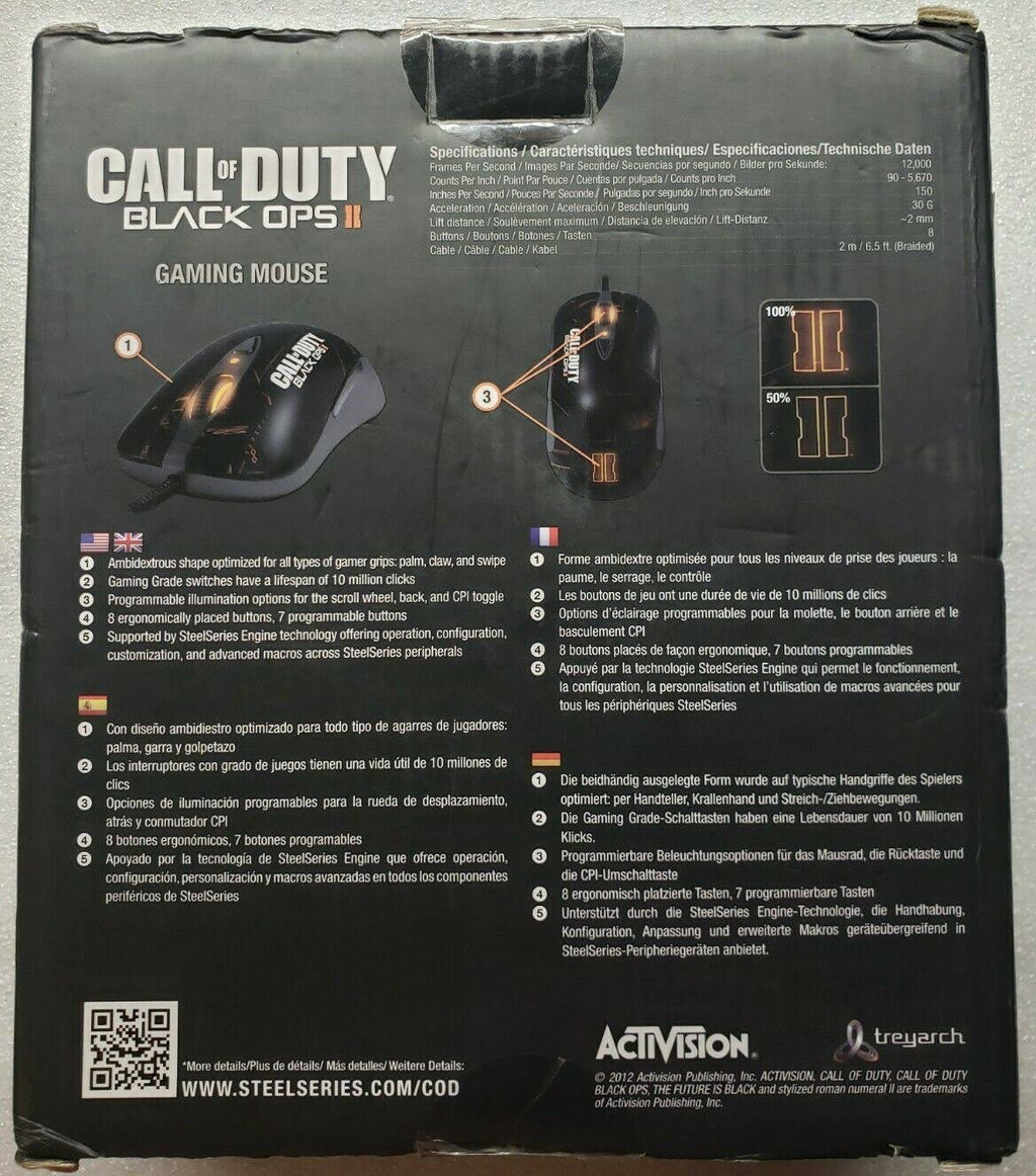 Call of Duty Black Ops II Gaming Mouse D250