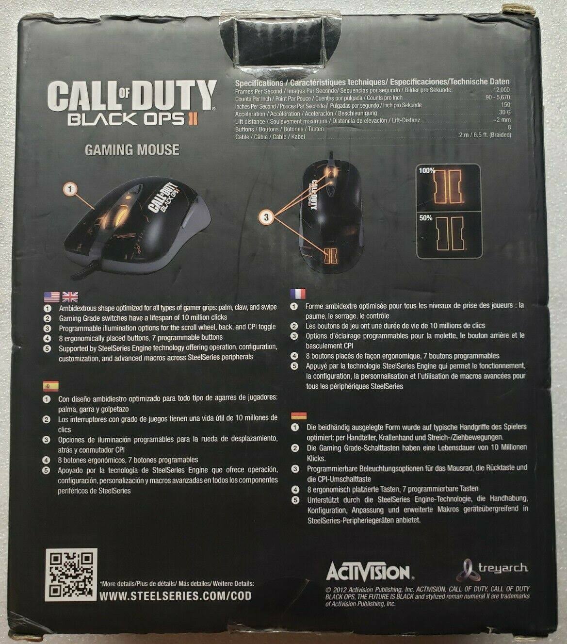 Call of Duty Black Ops II Gaming Mouse D250