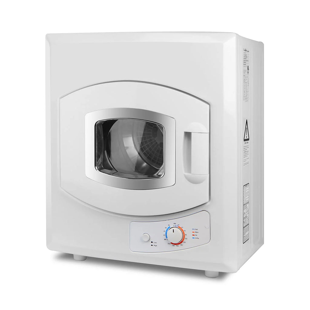 White Electric Compact Front Load Laundry Dryer Z71274