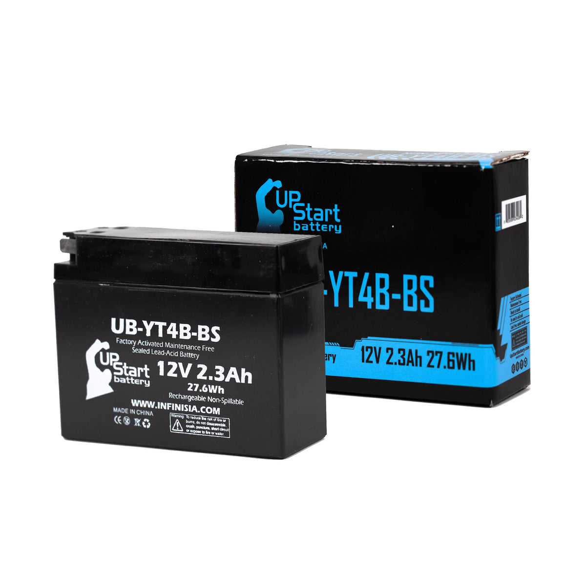 12V 2.3Ah Maintenance Free Motorcycle Battery G800