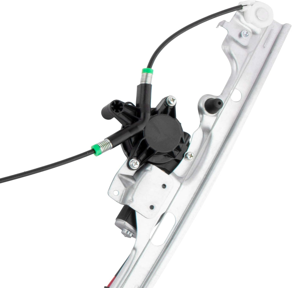 Power Window Regulator with Motor Compatible with Chevy Silverado Tahoe GMC Yukon XL Sierra Escalade Pickup Truck SUV 2002-2006 Pack of 2 L326