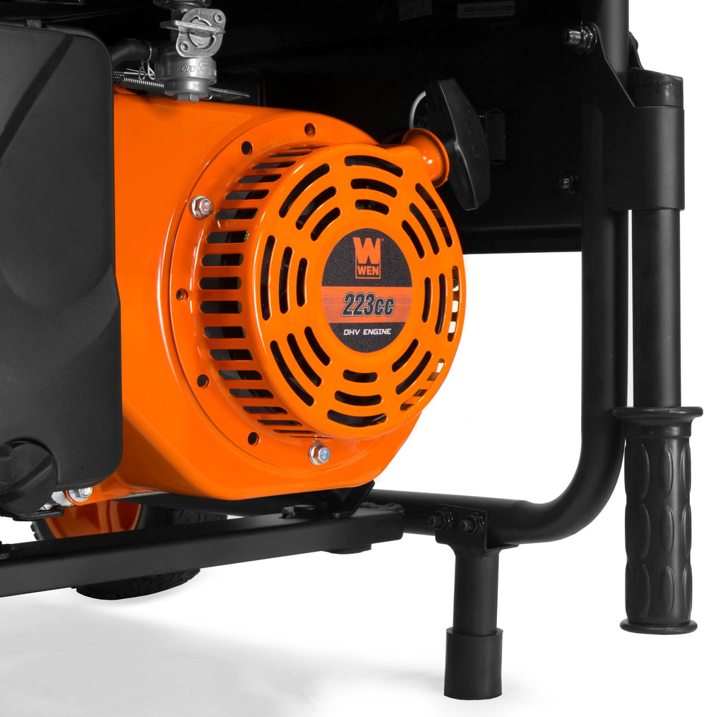 4750-Watt Portable Generator with Electric Start and Wheel Kit S53082