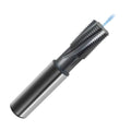 5/8-24 Internal 24 TPI 12mm Shank 4-Flute RH Solid Carbide Helical Flute Thread Mill P13941