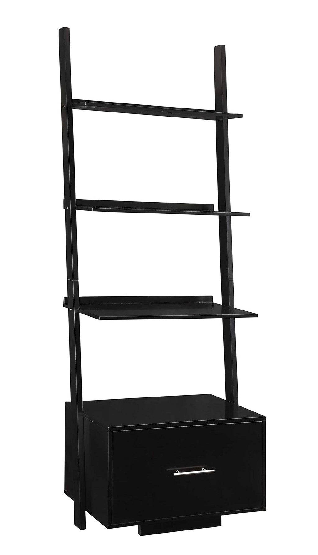 Black Bookcase File Drawer N90039