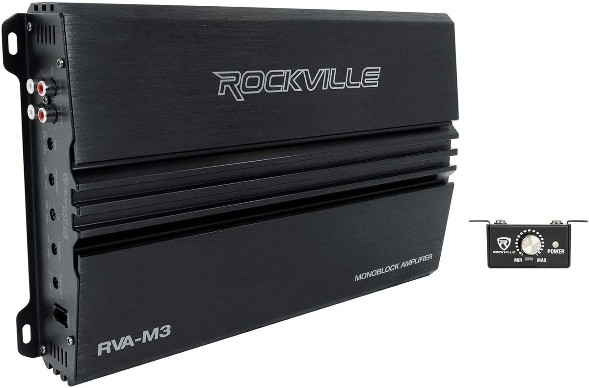 2500w Peak Mono Car Amplifier with Remote Q9696