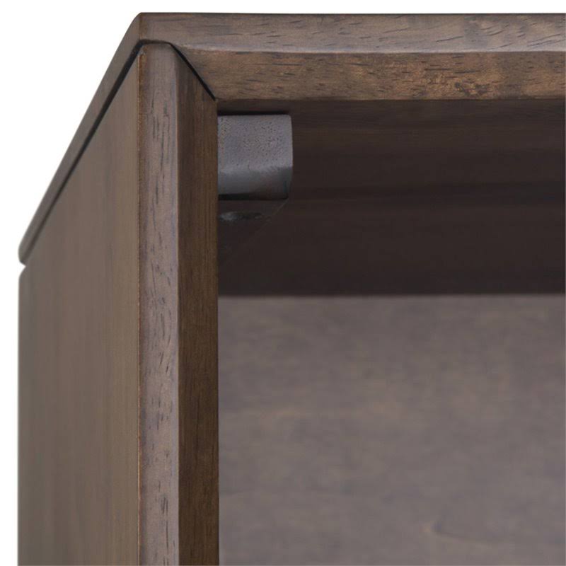 Walnut Brown Mid Century Bookcase J88449