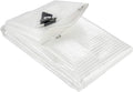 Clear Heavy Duty Waterproof Poly Tarp with Grommets (8 X 10 FT) P23478