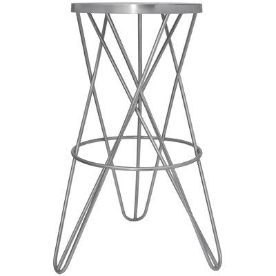 Silver Bar Stool E137