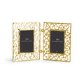 Heart Gold Hinged Frame 2x3 U4388