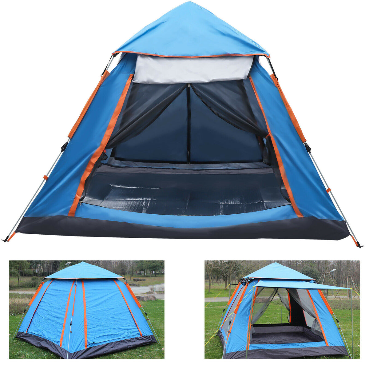 Folding Automatic Camping Tent for 4-5 Persons T6625