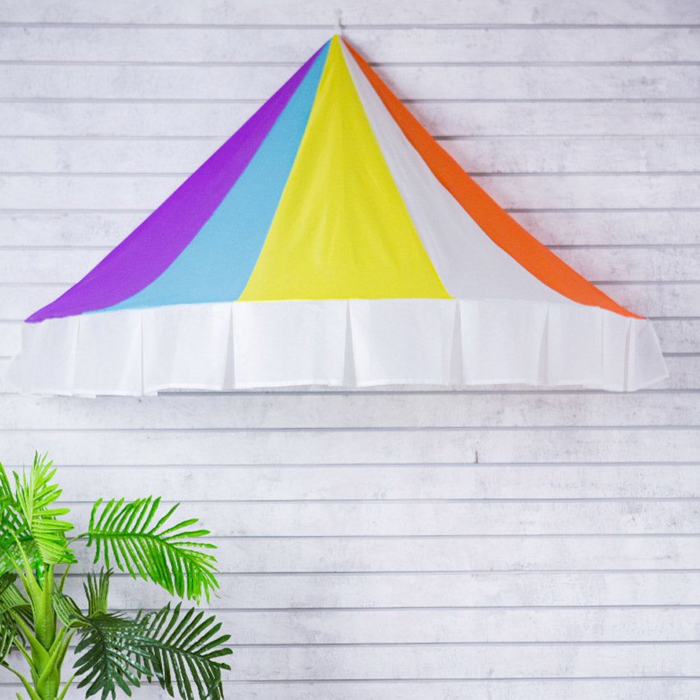 Rainbow Half-Round Dome Bed Canopy Mosquito Net Tent L469694
