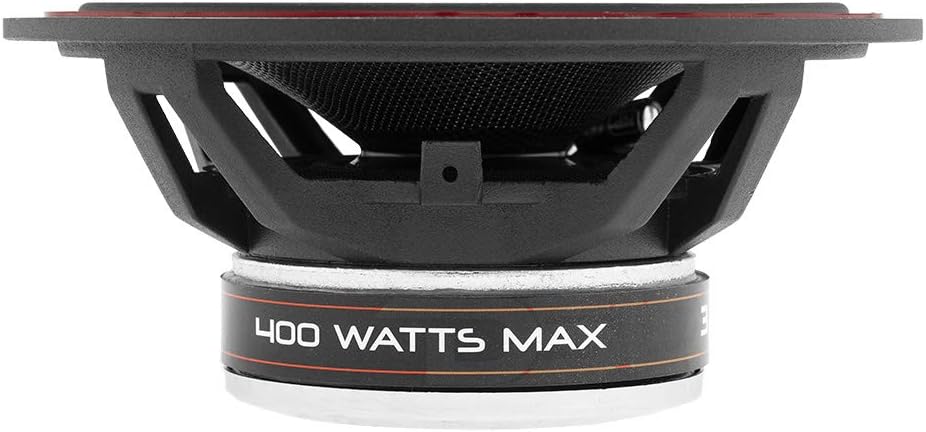 6.5-Inch 3-OHMS Car Coaxial Speaker 400 WATTS Max Set of 2 D362