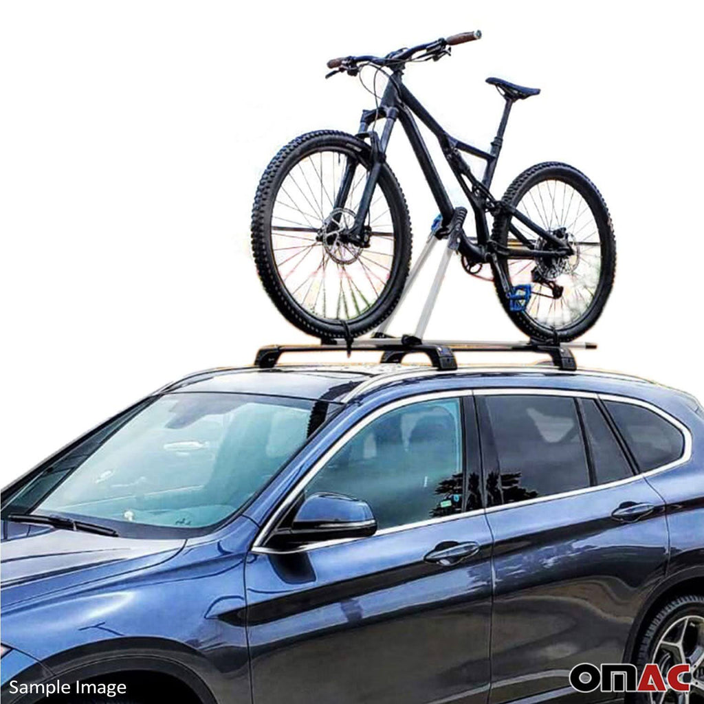 Aluminium Silver Roof Bike Carrier Rack E828