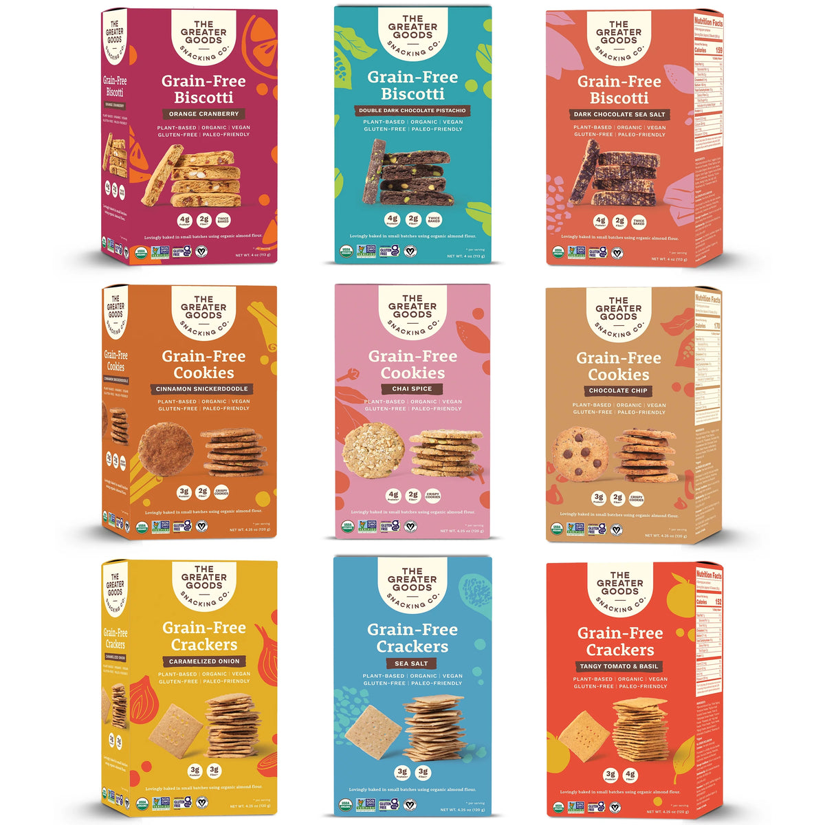 Gluten Free Snack Sampler Bundle, 4oz, 9 Boxes O24827