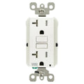 20 Amp 125-Volt Tamper Resistant Weather Resistant GFCI Outlet, White 6-Pack Y728