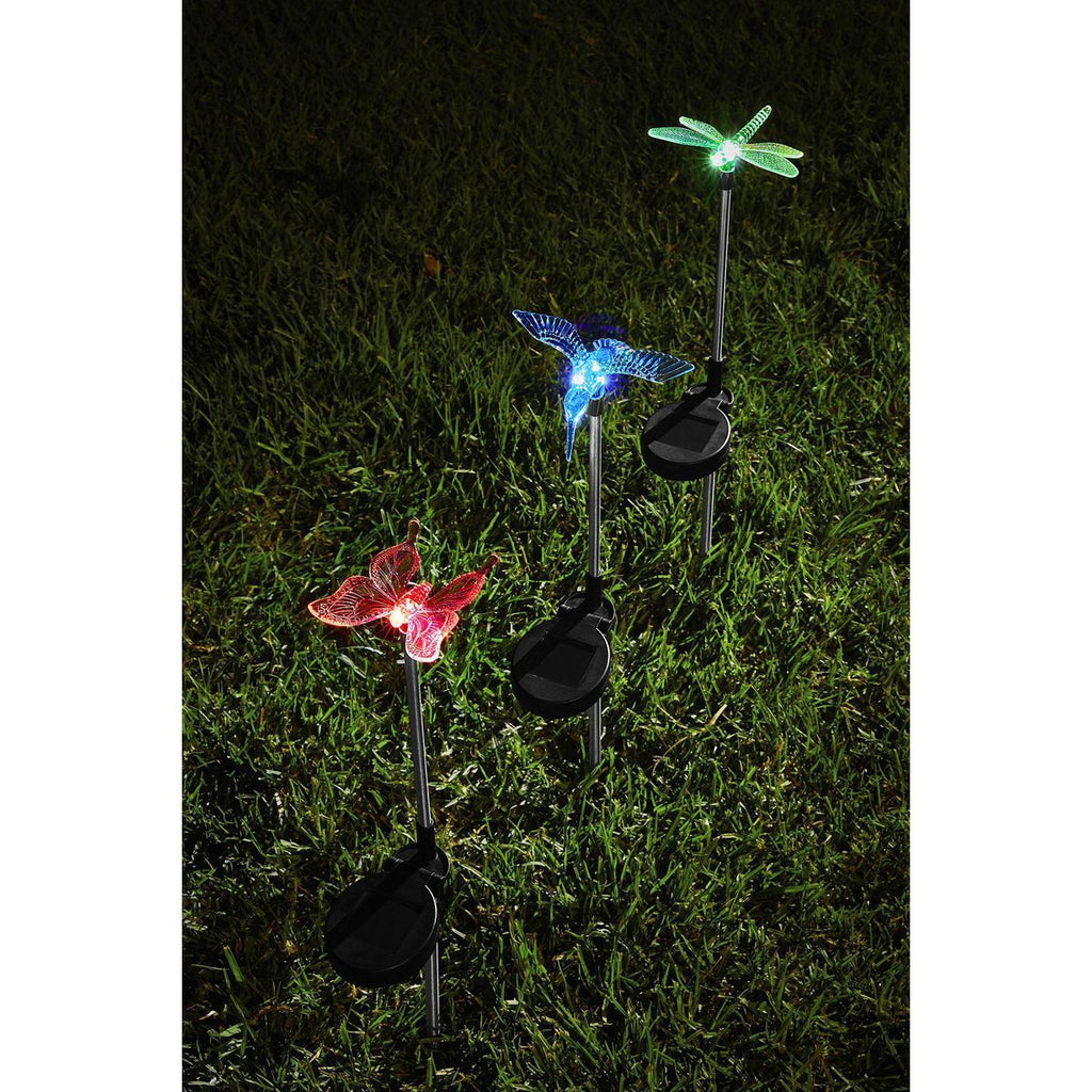 Solar LED Decorative Lights 3-Pack L668924