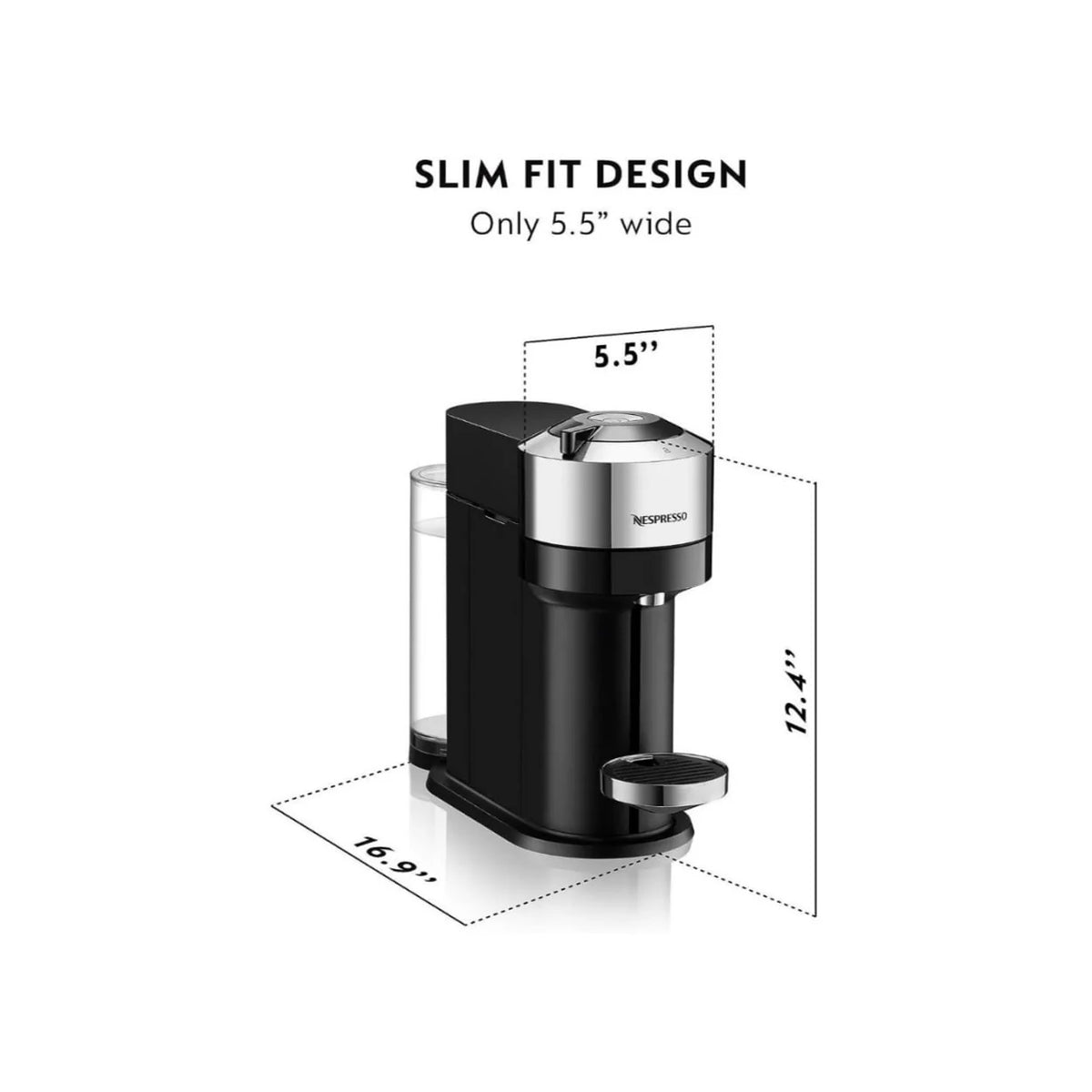 Compact Coffee and Espresso Machine N85813
