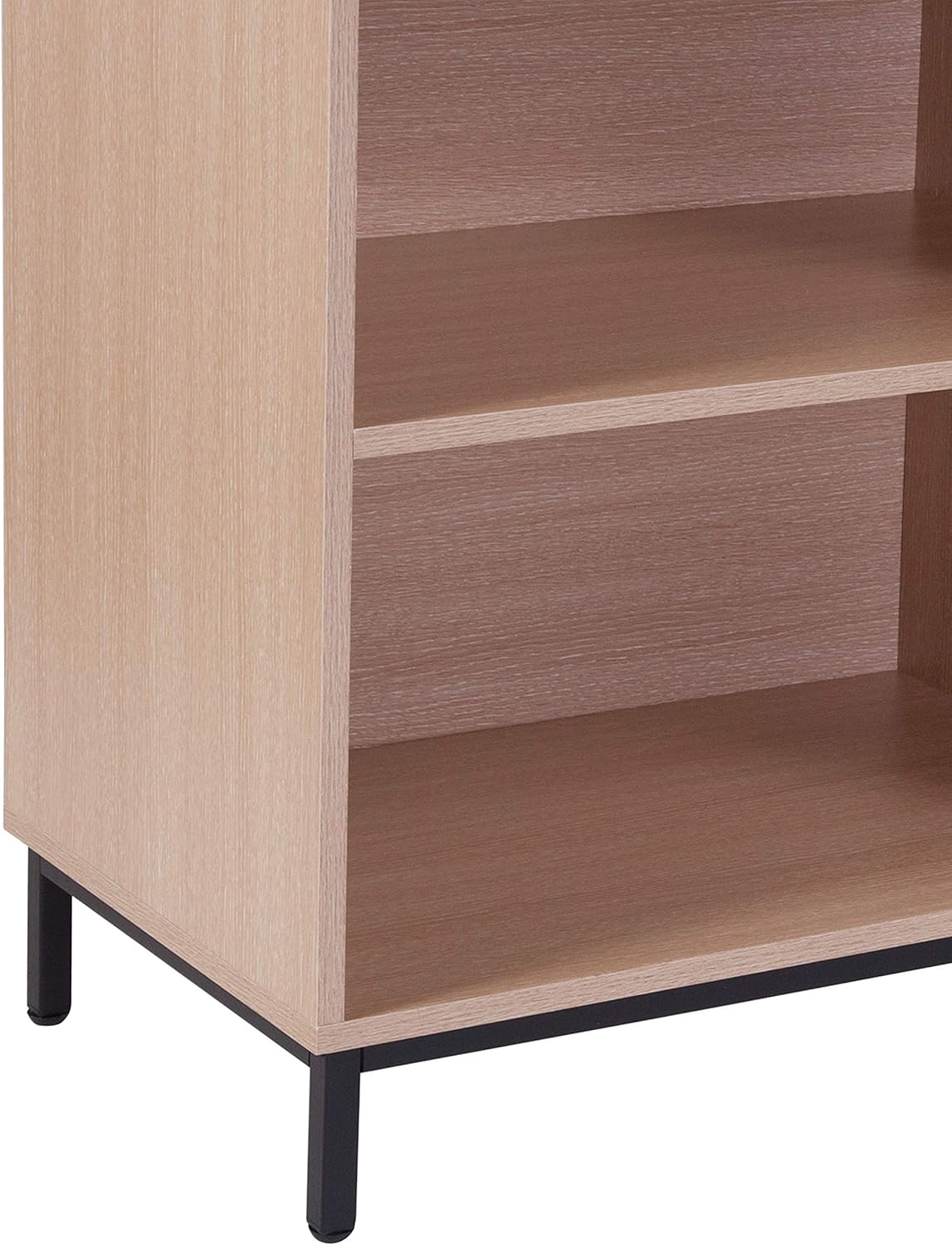 4 Shelf Oak Wood Grain Bookcase I225