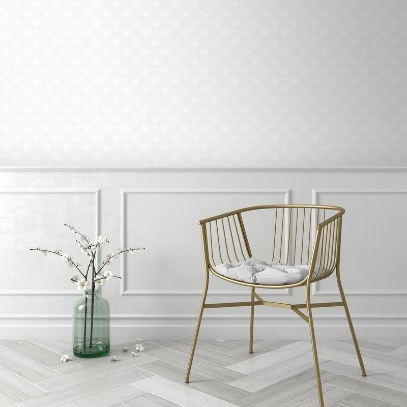 White Wallpaper L839251