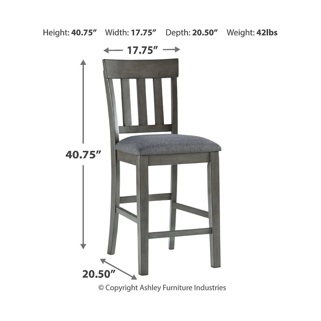 Counter Height Upholstered Barstool, Set of 2 L2946