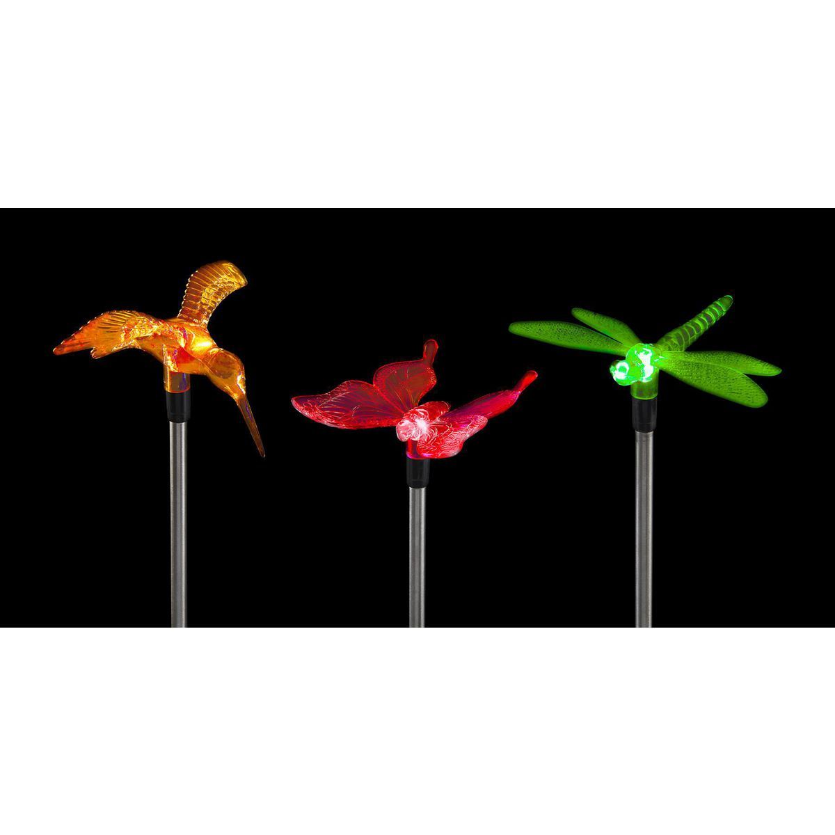 Solar LED Decorative Lights 3-Pack L668924