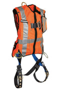 Hi-Vis Orange Class 2 Vest with Harness - Medium Z5161