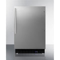 24 in. Built-In All-Freezer, Stainless Steel & Black S8855