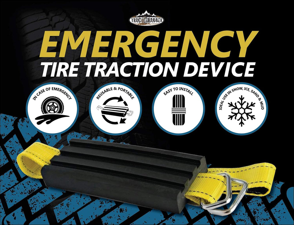 Set of 2 Tire Traction Device for Snow Mud Sand J789852