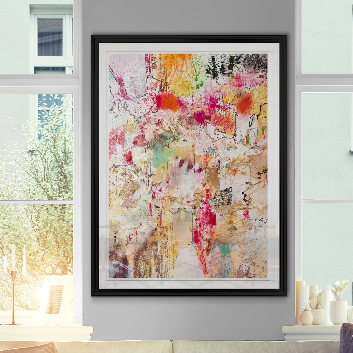 Custom Framed Print 18x24 E486