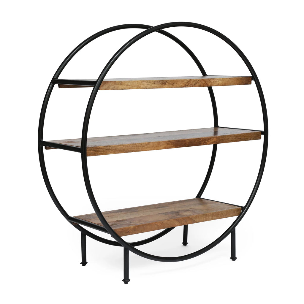 Handcrafted Circular Shelf P83079