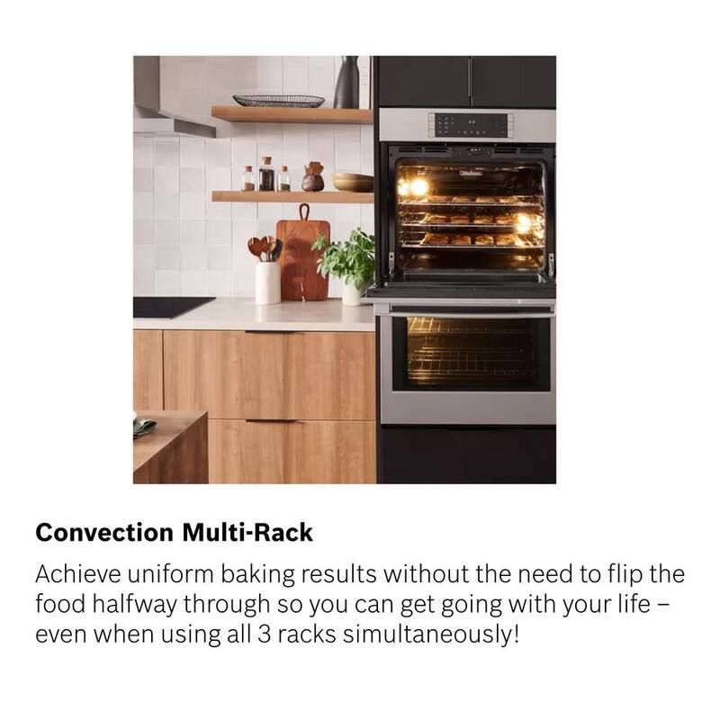 30 in Built-In Electric Convection Wall Oven and Microwave in Stainless Steel C23591
