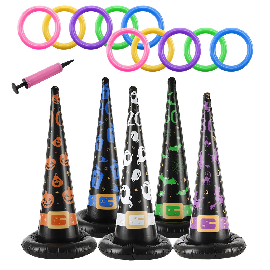 Inflatable Witch Hat Ring Toss Games I10500