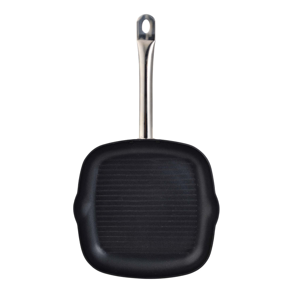 11" Black Cast Aluminum Non Stick Grill Pan X630