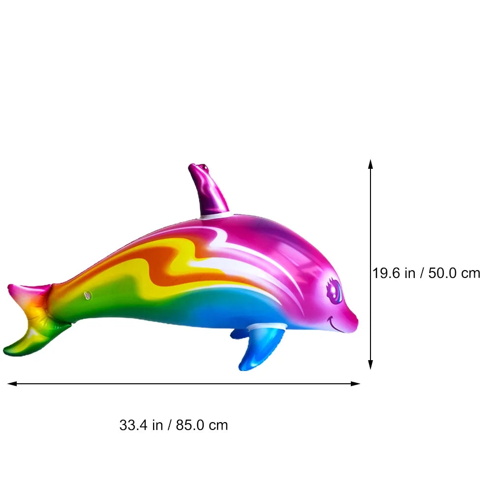 2pcs Big Inflatable Dolphin Toys A4315