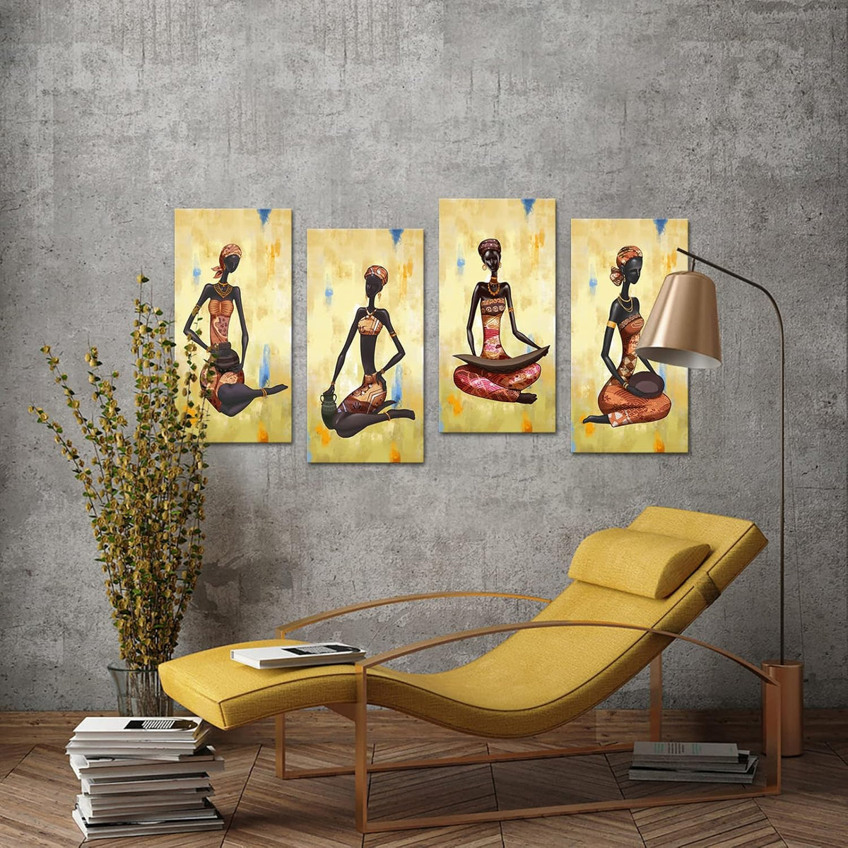 African Women Wall Pictures Canvas Art Prints A995