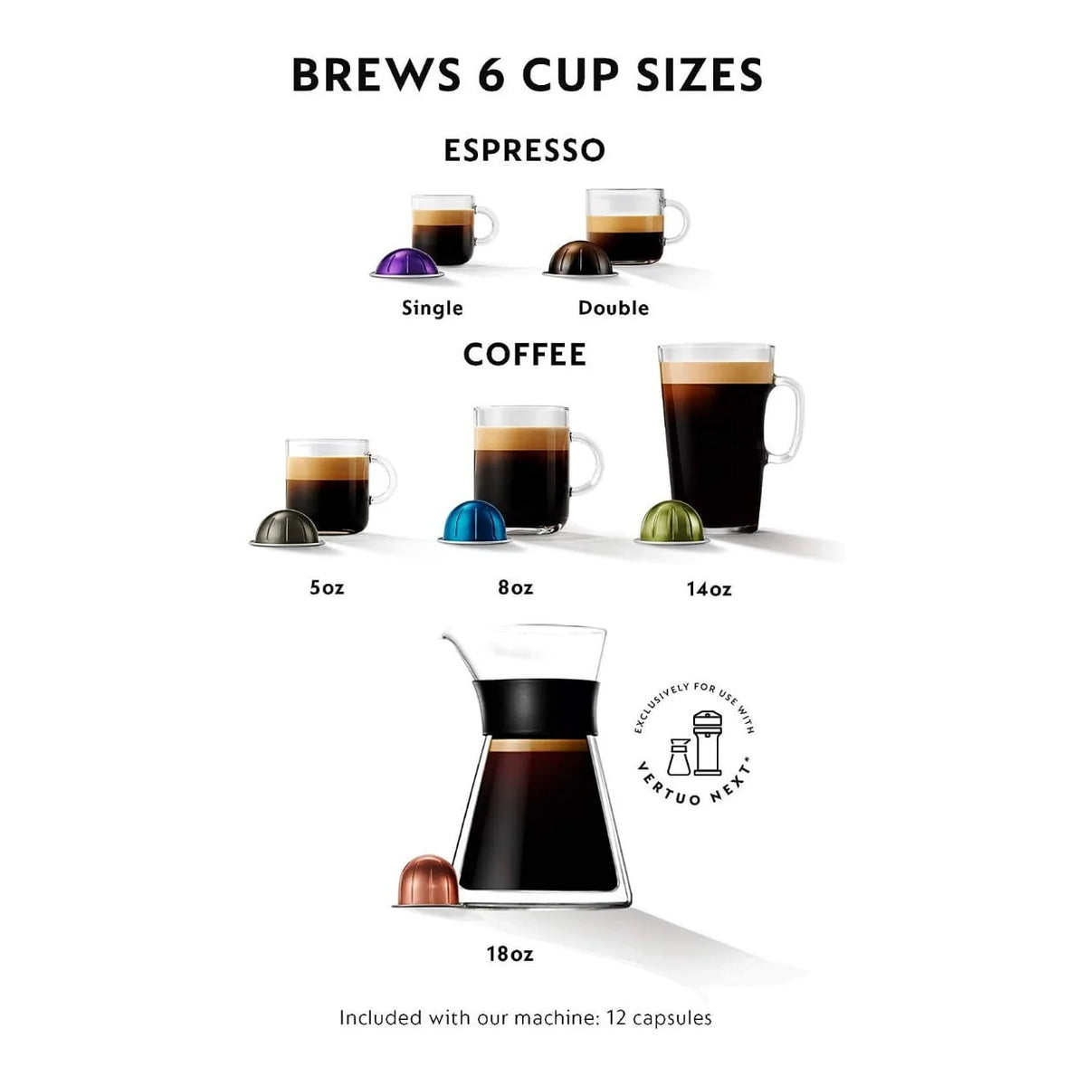 Compact Coffee and Espresso Machine N85813