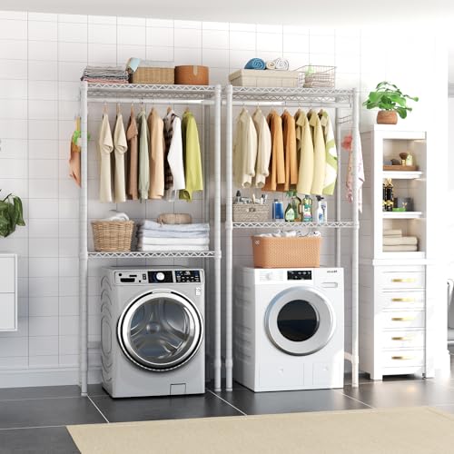 Over The Washer and Dryer Storage Shelf J3073