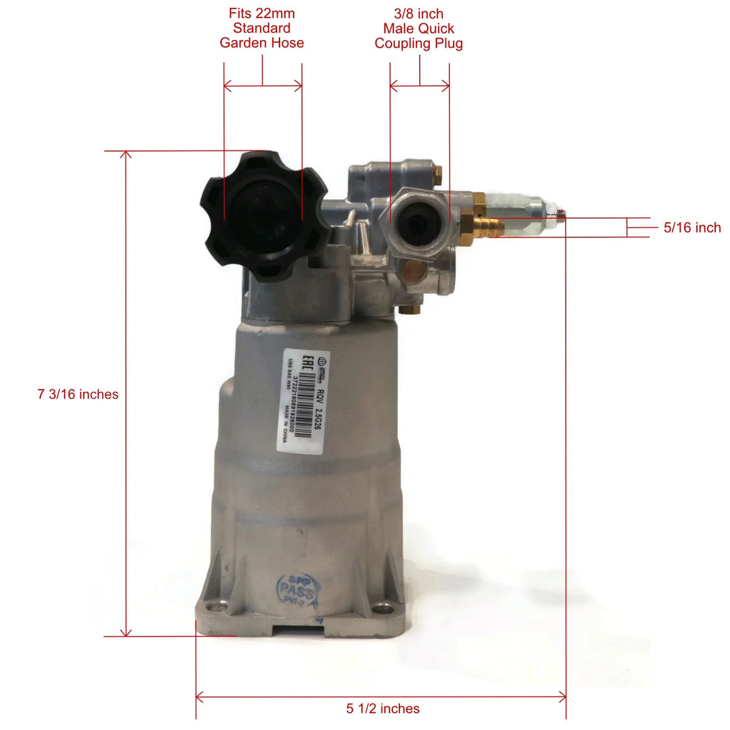 2600 PSI Pressure Washer Water Pump G376164