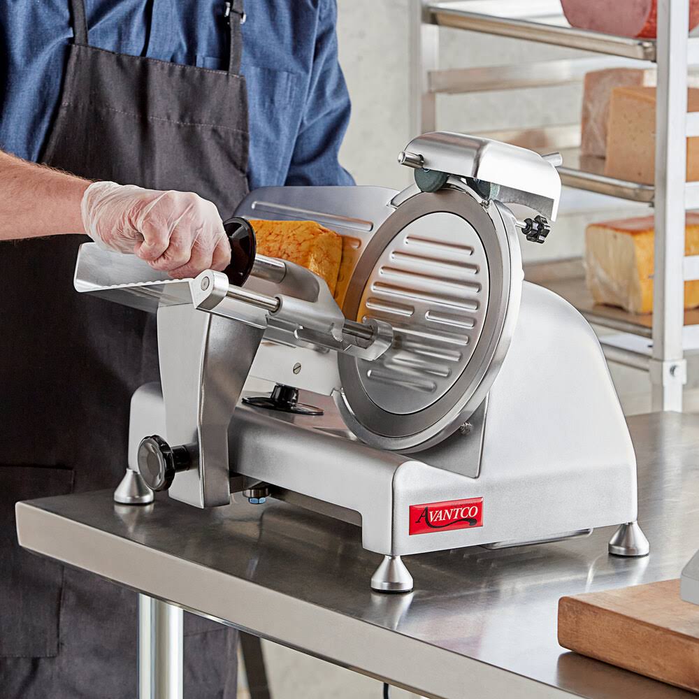 9x22 Manual Gravity Feed Meat Slicer U99561