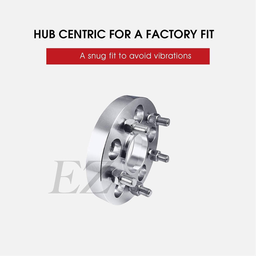 4 Hub Centric Wheel Adapters 5x4.5 1" A9708